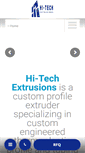Mobile Screenshot of hitechextrusions.com